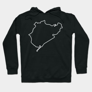 Nürburgring - Nordschleife [outline] Hoodie